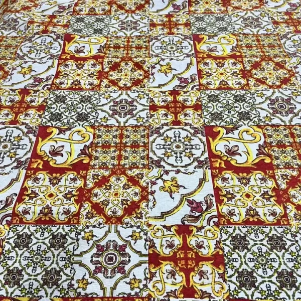 La tessil casa Tessuto Collezione Sicilia Fantasia geometrica Misto Cotone